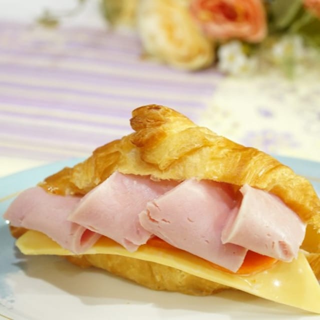 Ham & Cheese Croissant.