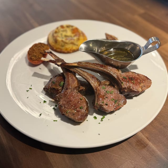 Rack of Lamb.