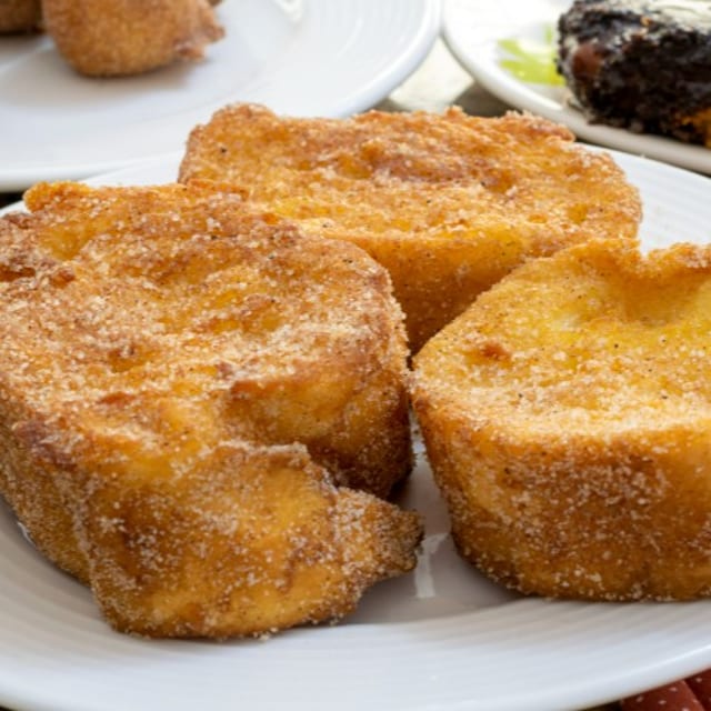 Crispy Sweet Breads.