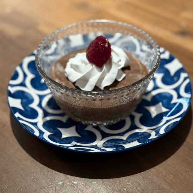 Chocolate Mousse.