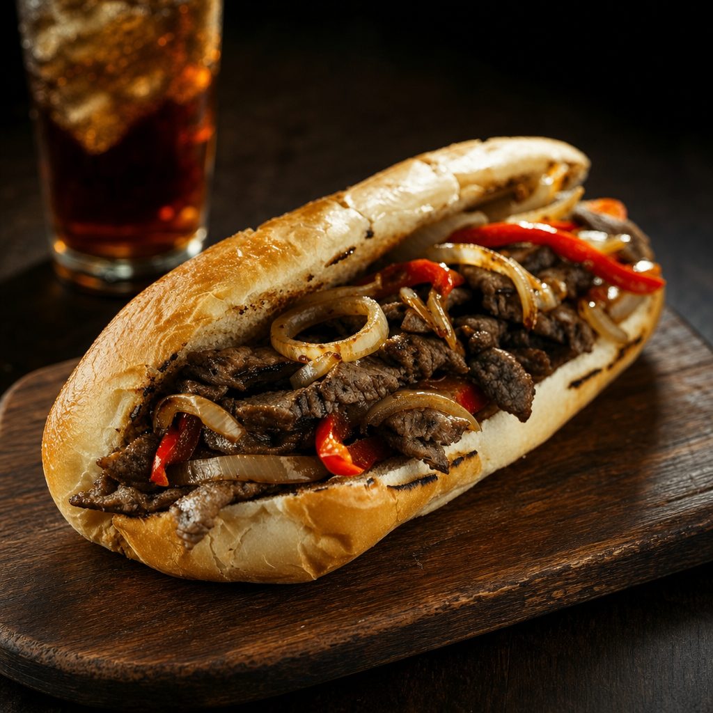 Steak Sandwich.