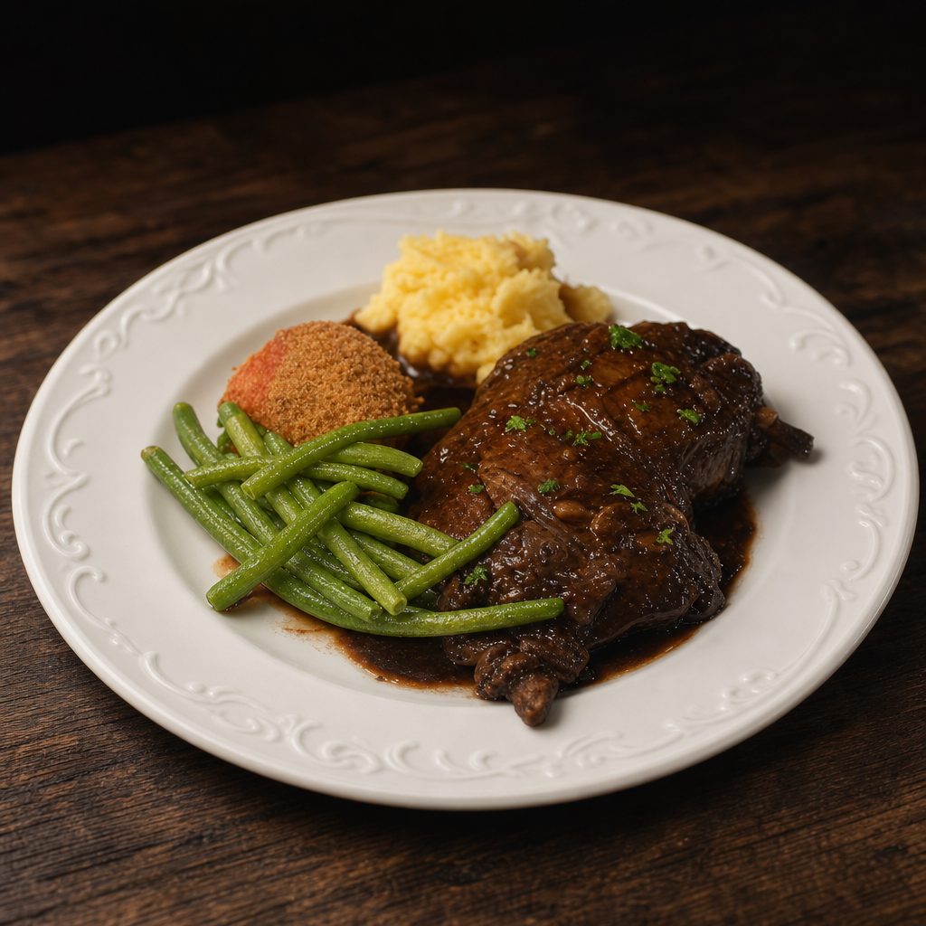 Beef Bourguignon.