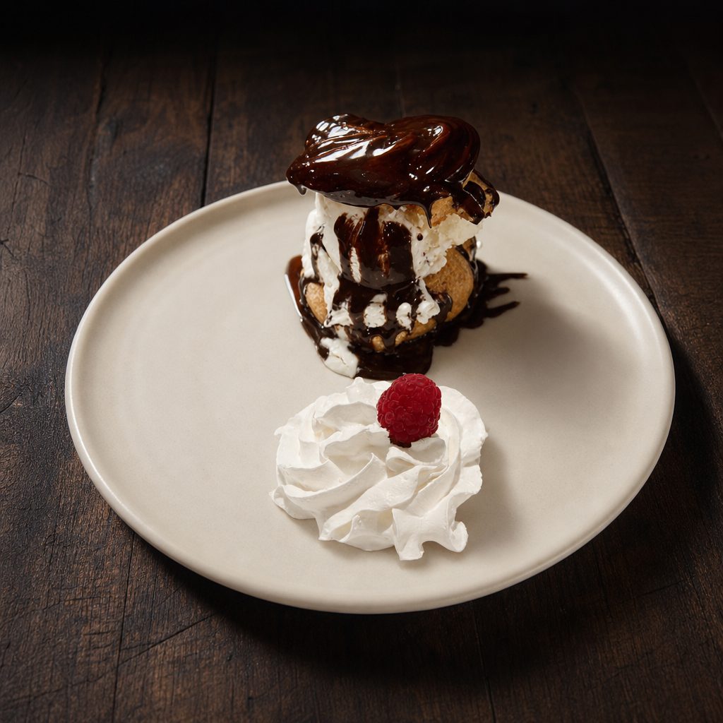 Profiteroles.