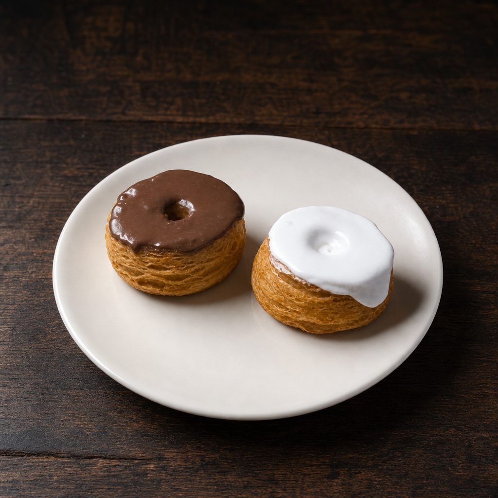 Cronut Sugar Glaze or Nutella.