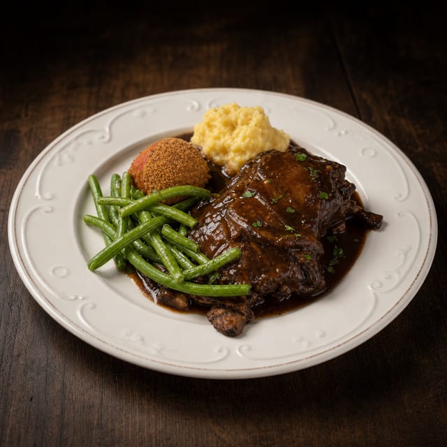 Beef Bourguignon.