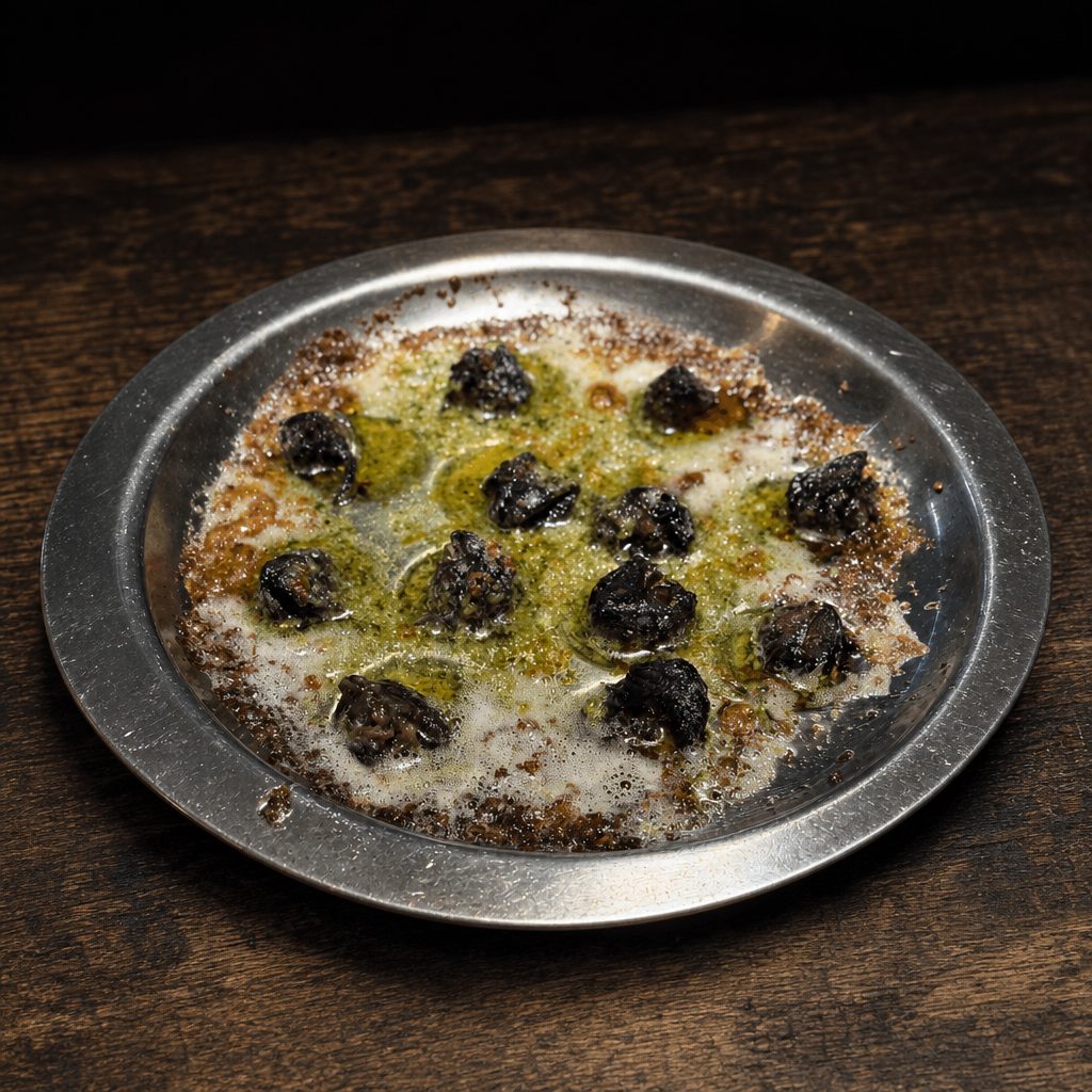 Escargot in Garlic Butter 12 Pieces.