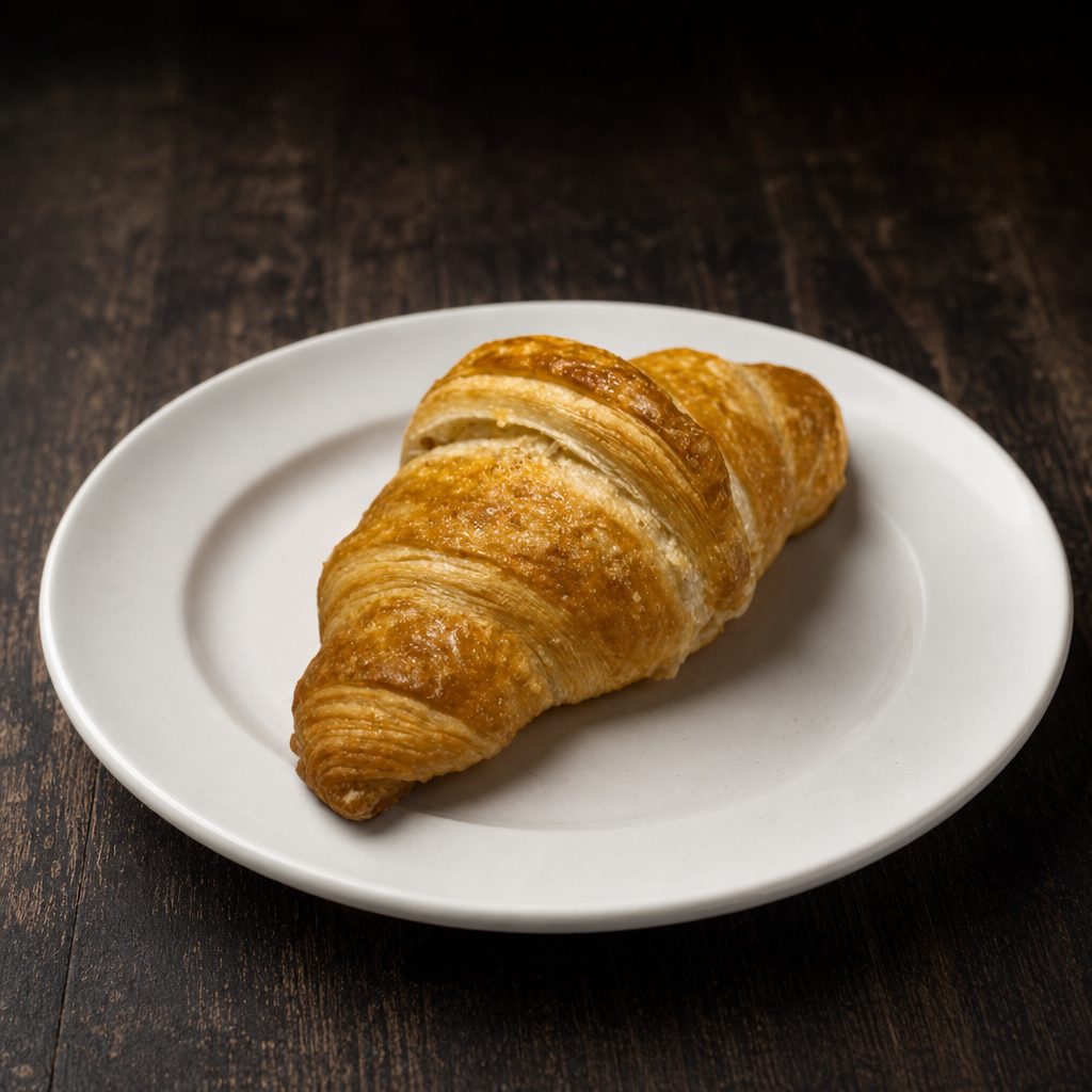 Vanilla Custard Croissant.