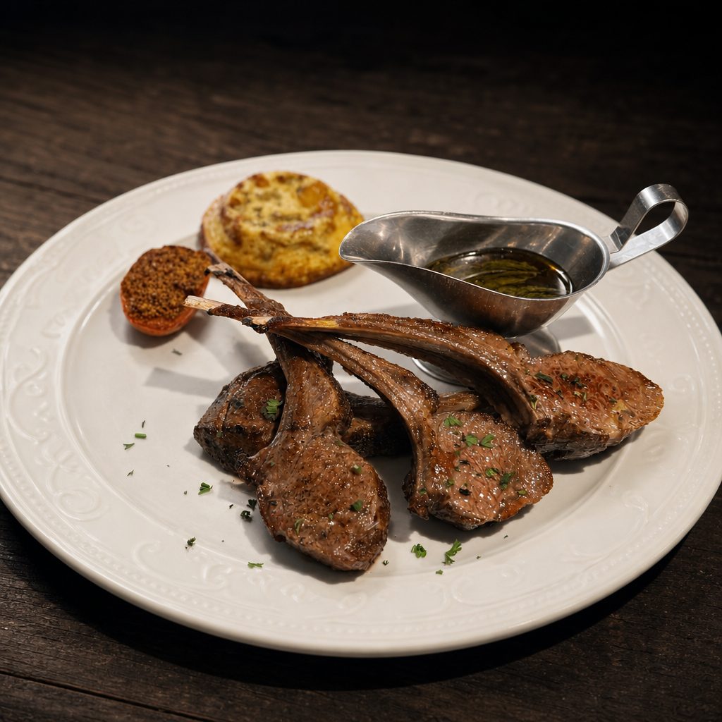 Rack of Lamb.