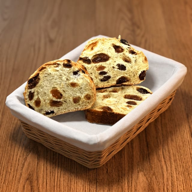 Raisin Walnut Bread.
