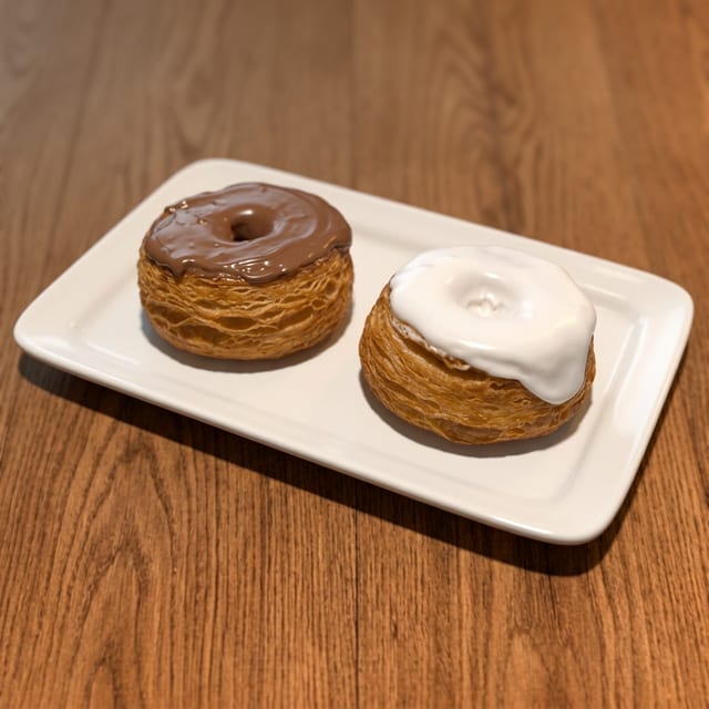 Cronut Sugar Glaze or Nutella.