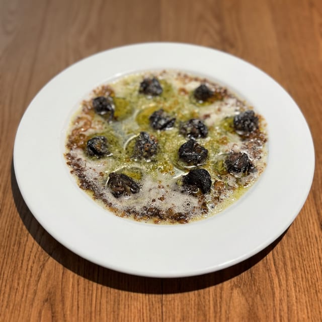 Escargot in Garlic Butter.